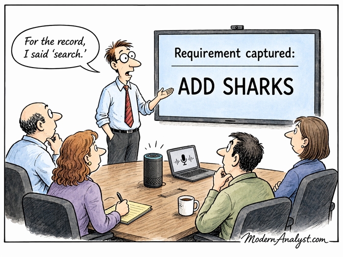 When Voice Capture Joins the Requirements Meeting